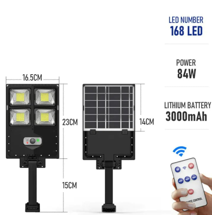 New Solar Double Row Street Light