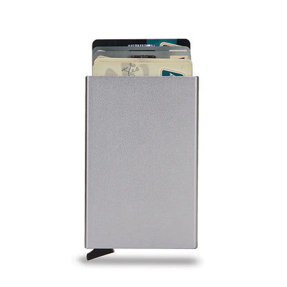 Anti-Magnetic Aluminum RFID Card Holder Wallet