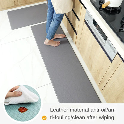 PU Leather Kitchen Floor Mats