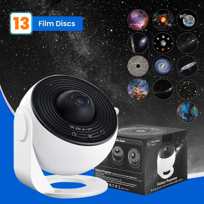 Night Light Galaxy Projector Starry Sky Projector 360 Rotate Planetarium Lamp For Kids Bedroom Valentines Day Gift Wedding Deco