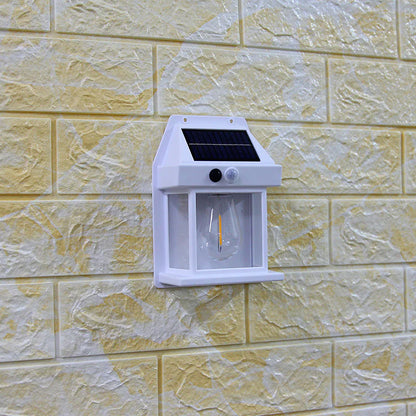 Solar-Powered Outdoor Wall Light