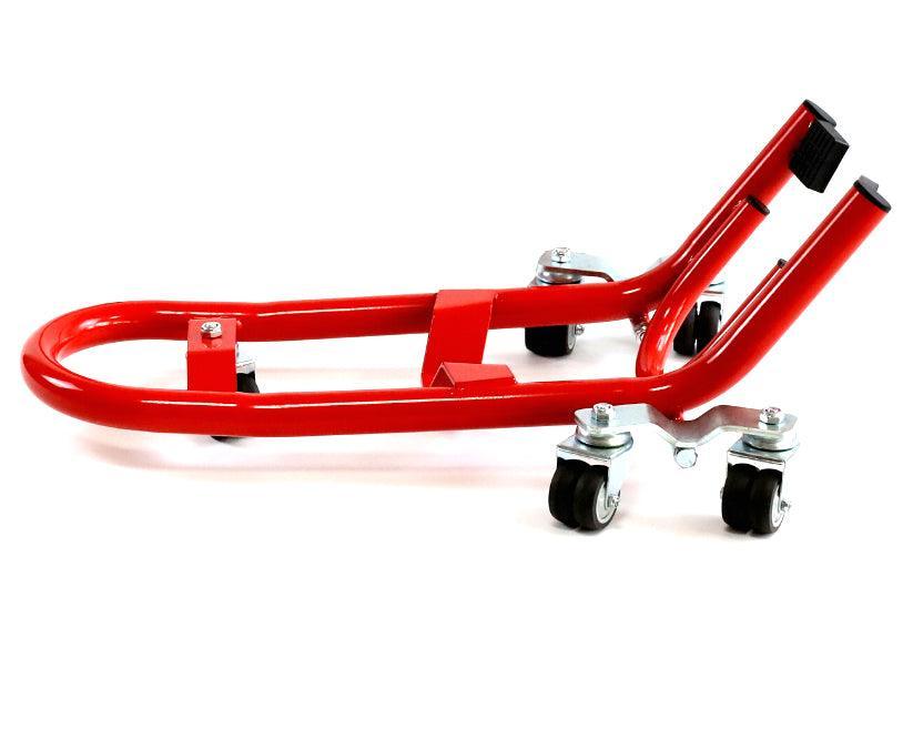 Liou Stand™ Motorcycle Paddock Stand Dolly Mover by Bean's Moto Booth