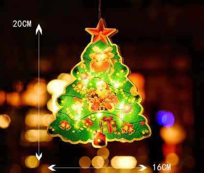 Christmas LED Suction Cup Lights