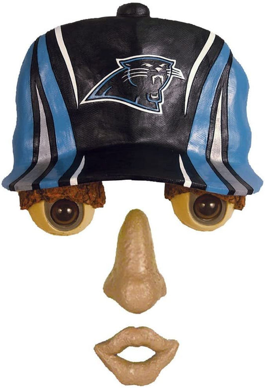 Carolina Panthers Forest Tree Face Ornament Resin 12 x 7 Inch