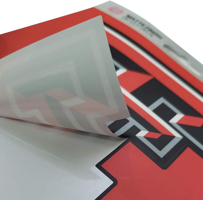 University of Richmond Spiders 12-Piece Mini Decal Sticker Set, 5x6 Inch Sheet, Gift for football fans for any hard surfaces around home, automotive, personal items