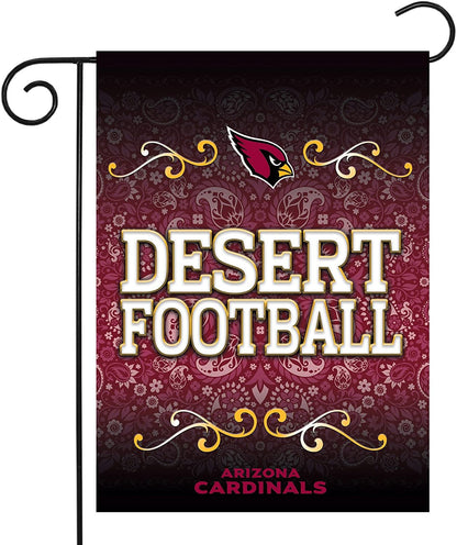 Arizona Cardinals Premium Garden Flag Banner, Double Sided, 13x18 Inch