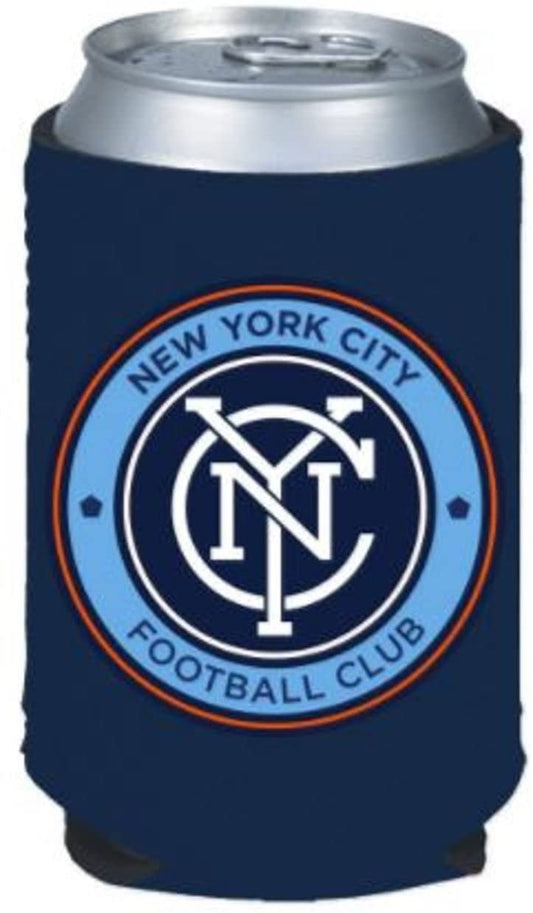 New York City FC CAN Beverage Insulator Neoprene Holder Cooler FC SC Soccer MLS