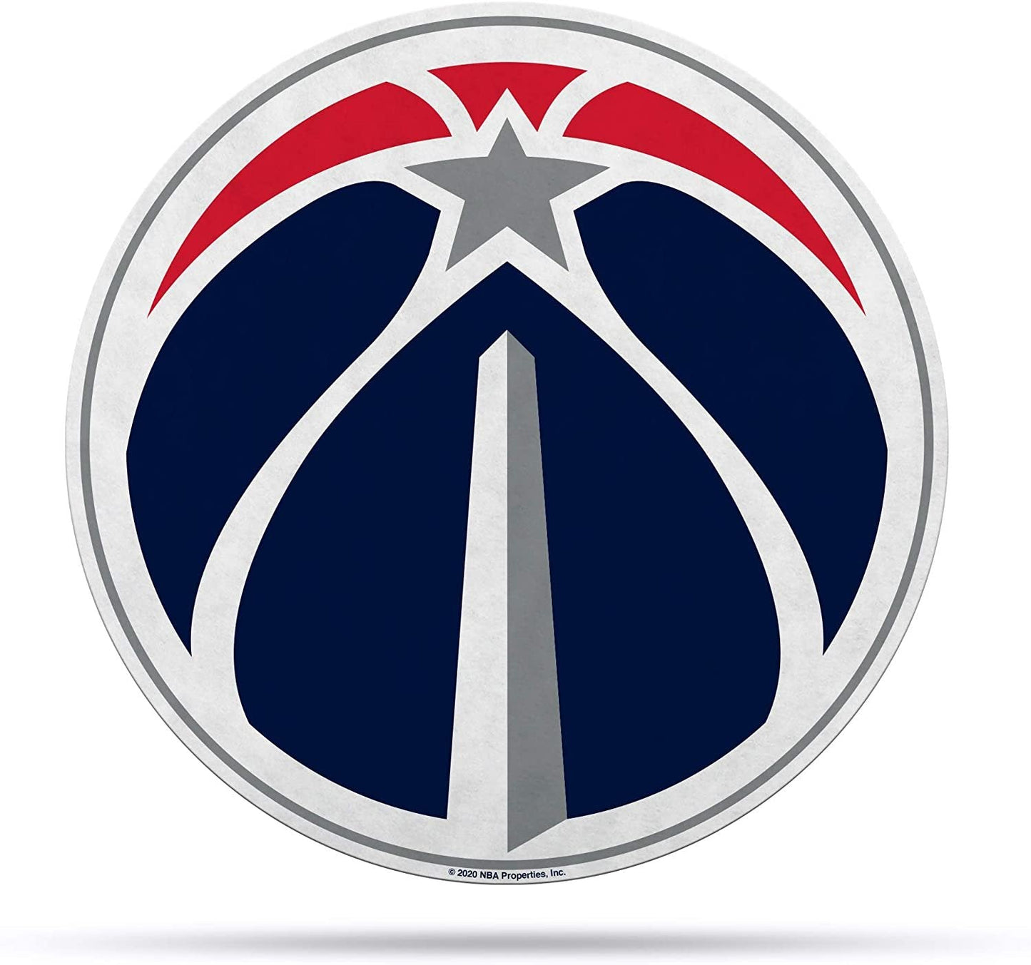 Washington Wizards Pennant Primary Logo 18 Inch Soft Felt