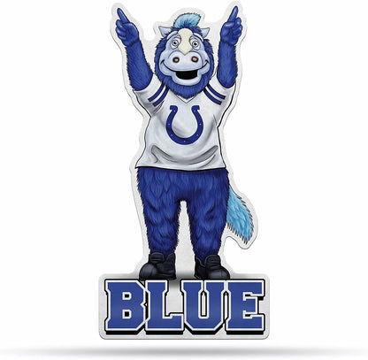 Indianapolis Colts Pennant Mascot Logo 18 Inch Soft Felt