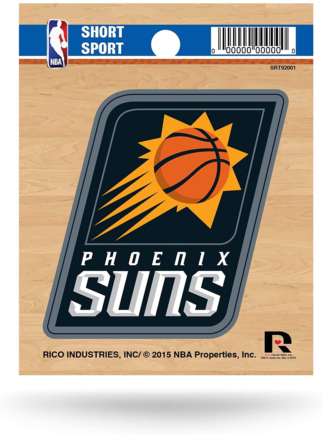 Phoenix Suns 3" Short Sport Decal