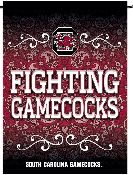University of South Carolina Gamecocks Premium Garden Flag Banner, Double Sided, 13x18 Inch