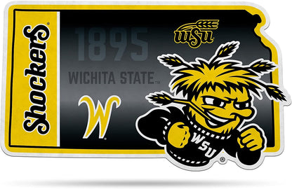 Wichita State Shockers Pennant State Shape 18 Inch Soft Felt University of