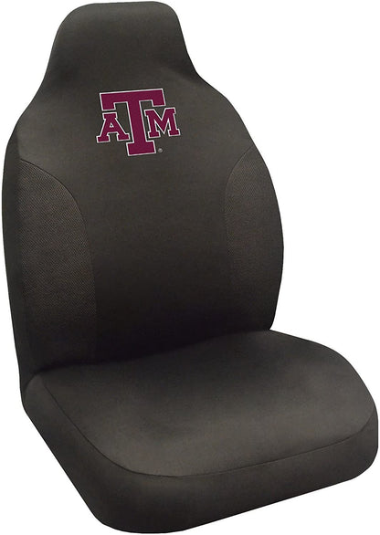FANMATS - 15101 NCAA Texas A&M University Aggies Polyester Seat Cover 20"x48"