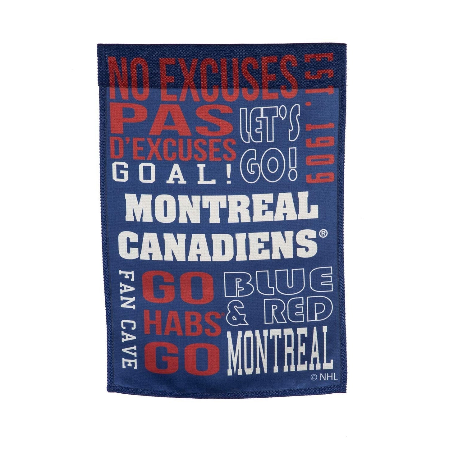 Montreal Canadiens Premium Garden Flag Banner, Double Sided, 13x18 Inch