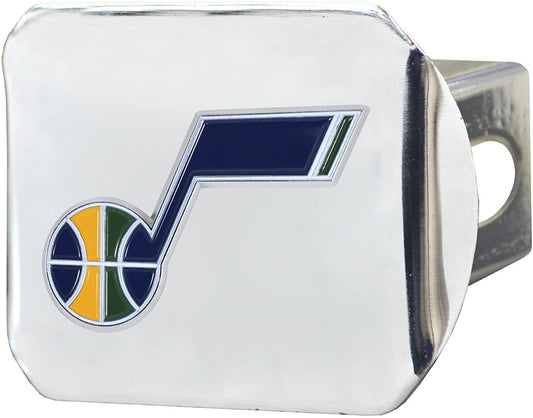 Portland Trail Blazers Hitch Cover Solid Metal with Raised Color Metal Emblem 2" Square Type III