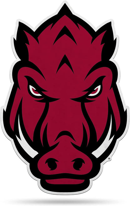 University of Arkansas Razorbacks Soft Felt Pennant, Mascot Design, Shape Cut, 18 Inch, Easy To Hang