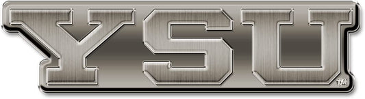 Youngstown Penguins Solid Metal Auto Emblem Antique Nickel for Car/Truck/SUV