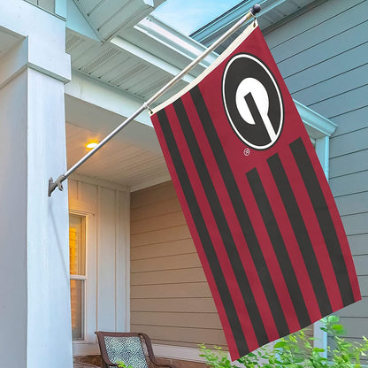 University of Georgia Bulldogs Flag Banner 3x5 Feet Metal Grommets Flag Design