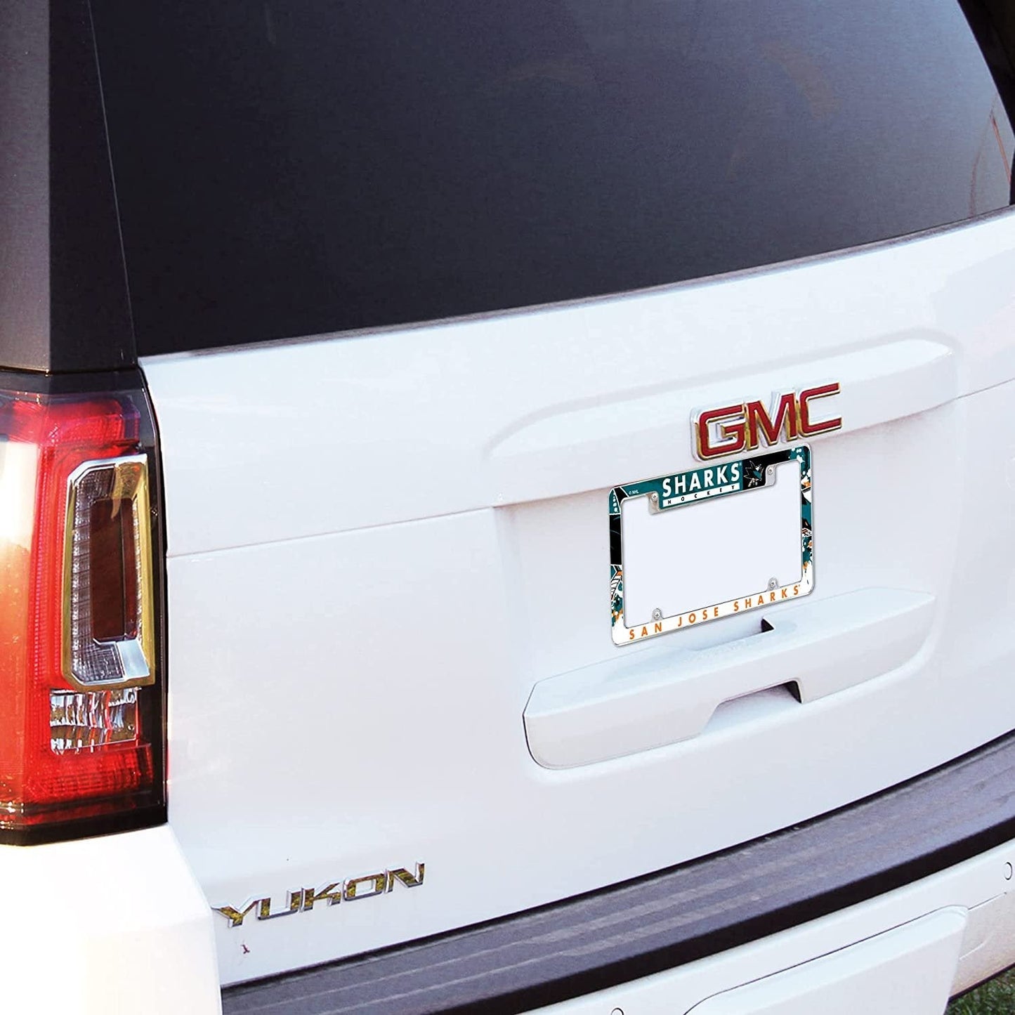 Oklahoma State University Cowboys Metal License Plate Frame Chrome Tag Cover 12x6 Inch Carbon Fiber Design