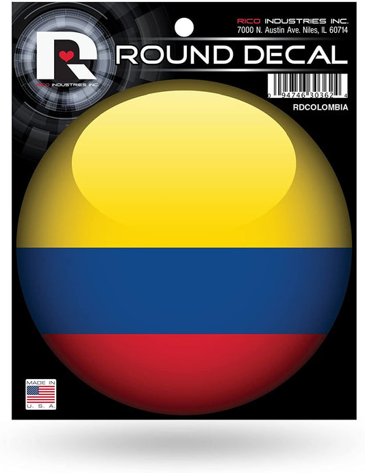 Columbia World Cup Soccer Round Decal