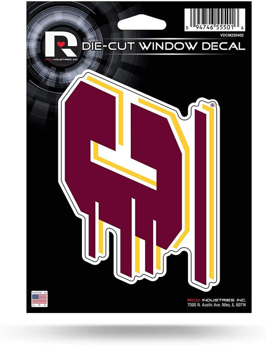 Central Michigan University Chippewas 5 Inch Die Cut Flat Vinyl Decal Sticker Adhesive Backing