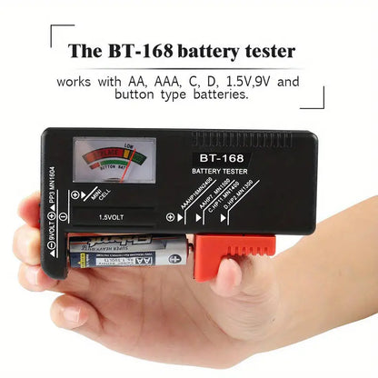 Universal Battery Tester for AAA AA C D 9V Batteries