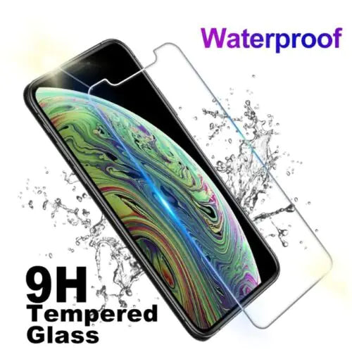 3PACK For iPhone 13 12 11 Pro Max X XS XR Screen Protector HD Tempered Glass - Anti Spier 