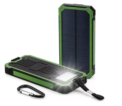 Waterproof Solar Charging 10000mAh Battery Backup