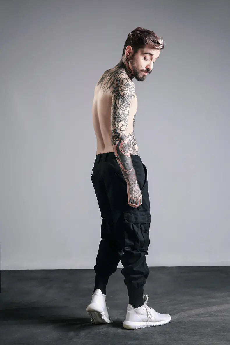 Men's Streetwear Camouflage Cargo Pants in Loose Fit