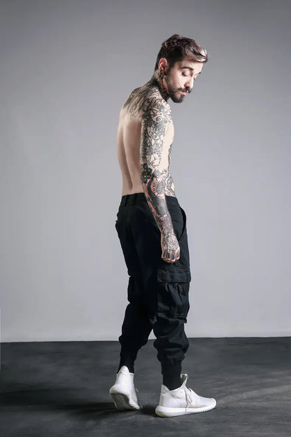 Men's Streetwear Camouflage Cargo Pants in Loose Fit