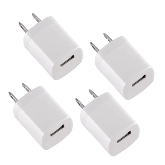 4x USB Power Adapter Wall Charger - Anti Spier 