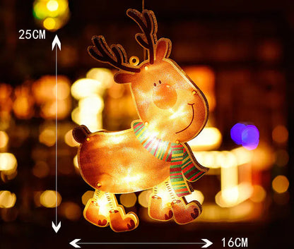 Christmas LED Suction Cup Lights