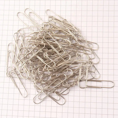 Paper Clip (28mm) Regular Silver (100/Pack)