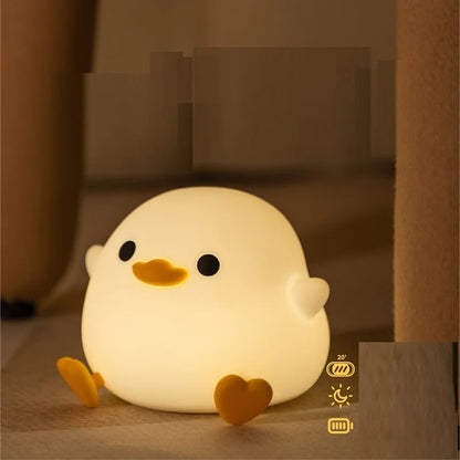 Doudou Duck Silicone Night Light