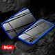 Magnetic Tempered Glass Privacy Metal Case