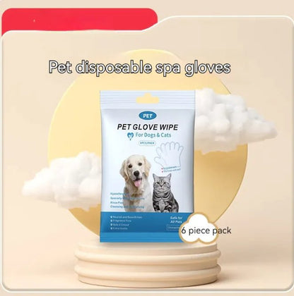 Pet Cleaning Gloves & Wipes by Anti Spier