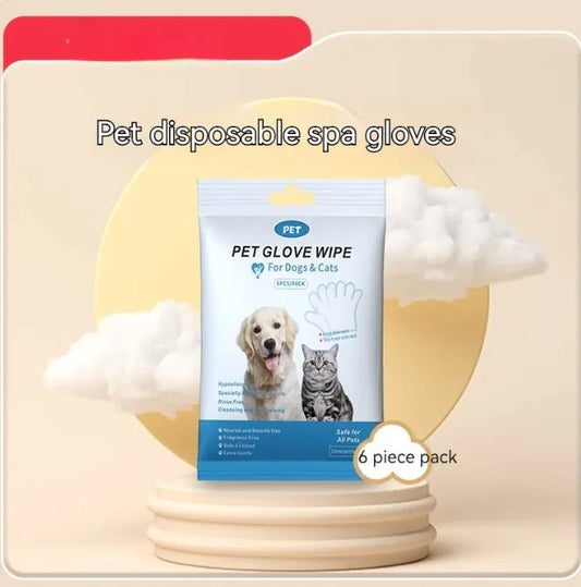 Pet Cleaning Gloves & Wipes by Anti Spier