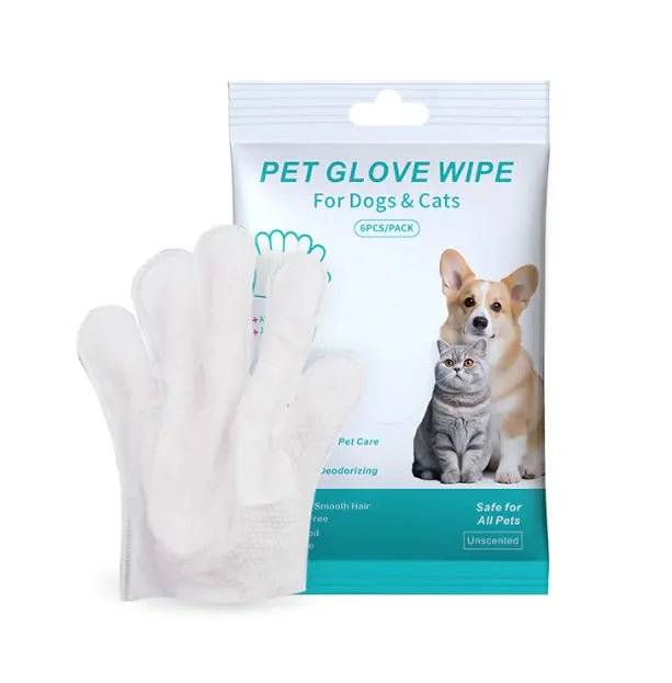 Pet Cleaning Gloves & Wipes by Anti Spier