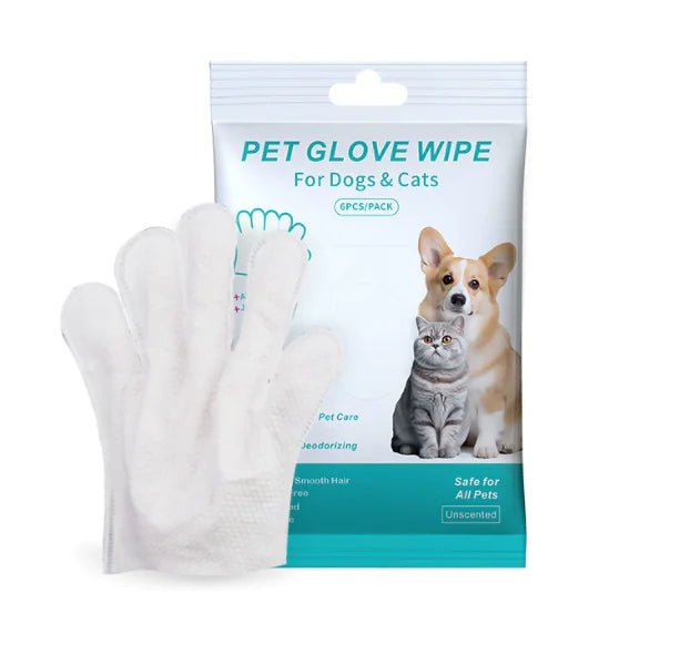 Pet Cleaning Gloves & Wipes by Anti Spier