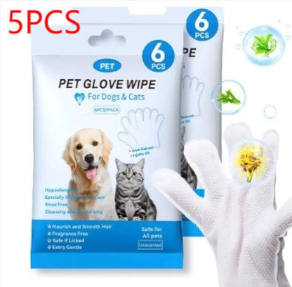 Pet Cleaning Gloves & Wipes by Anti Spier