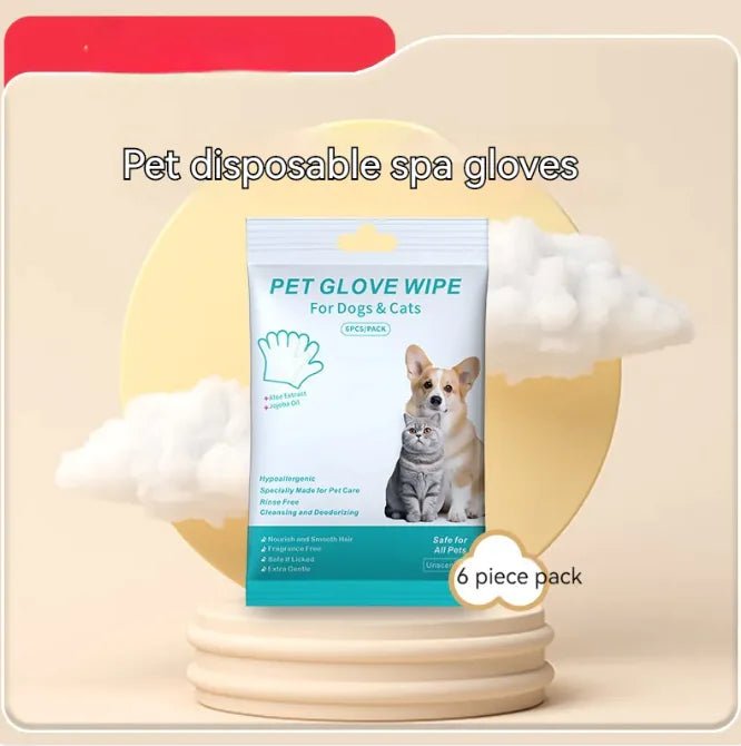 Pet Cleaning Gloves & Wipes by Anti Spier