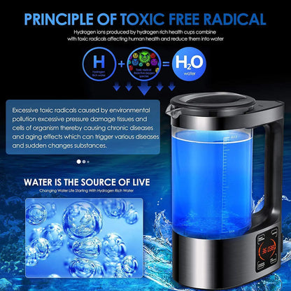 Hydrogen Water Ionizer Machine - Electric Hydrogen Rich Water Machine