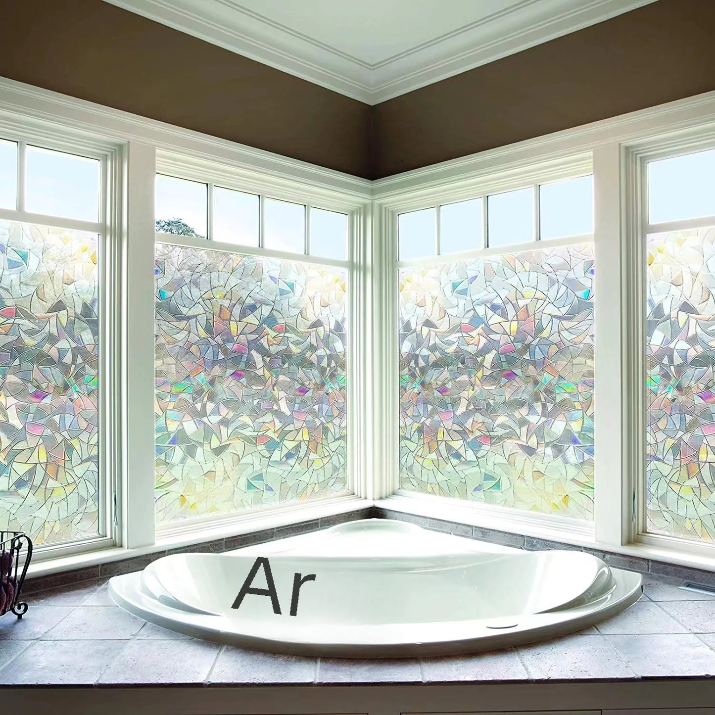 Frosted Glass Window Film for Privacy and Light Control