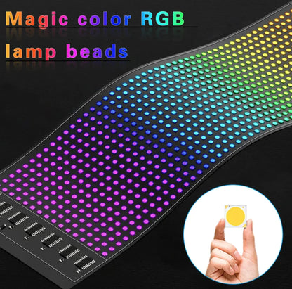 LED RGB Flexible Car Advertising Screen