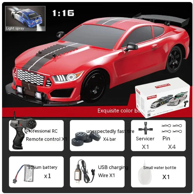 Wireless RC Charging Car for Boys