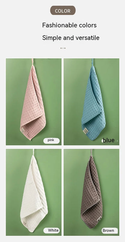 Microfiber Skin-friendly Non-lint Waffle Microfiber Towel