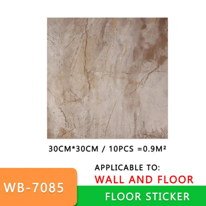 Thick Self-Adhesive Marble Floor Stickers