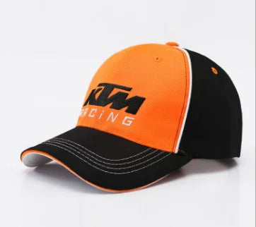 KTM Racing Cap for Off-Road Motorcycles and Baseball