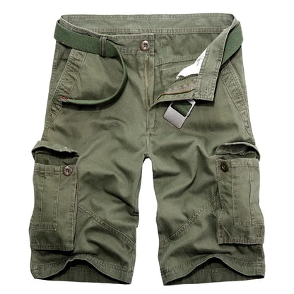 Plus Size Men's Multi Pocket Cargo Shorts