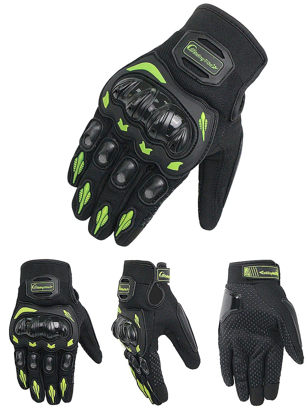 Racing Motorcycle Motorbike Motocross Riding Dirt Bike Full Finger Sports Gloves by Anti Spier